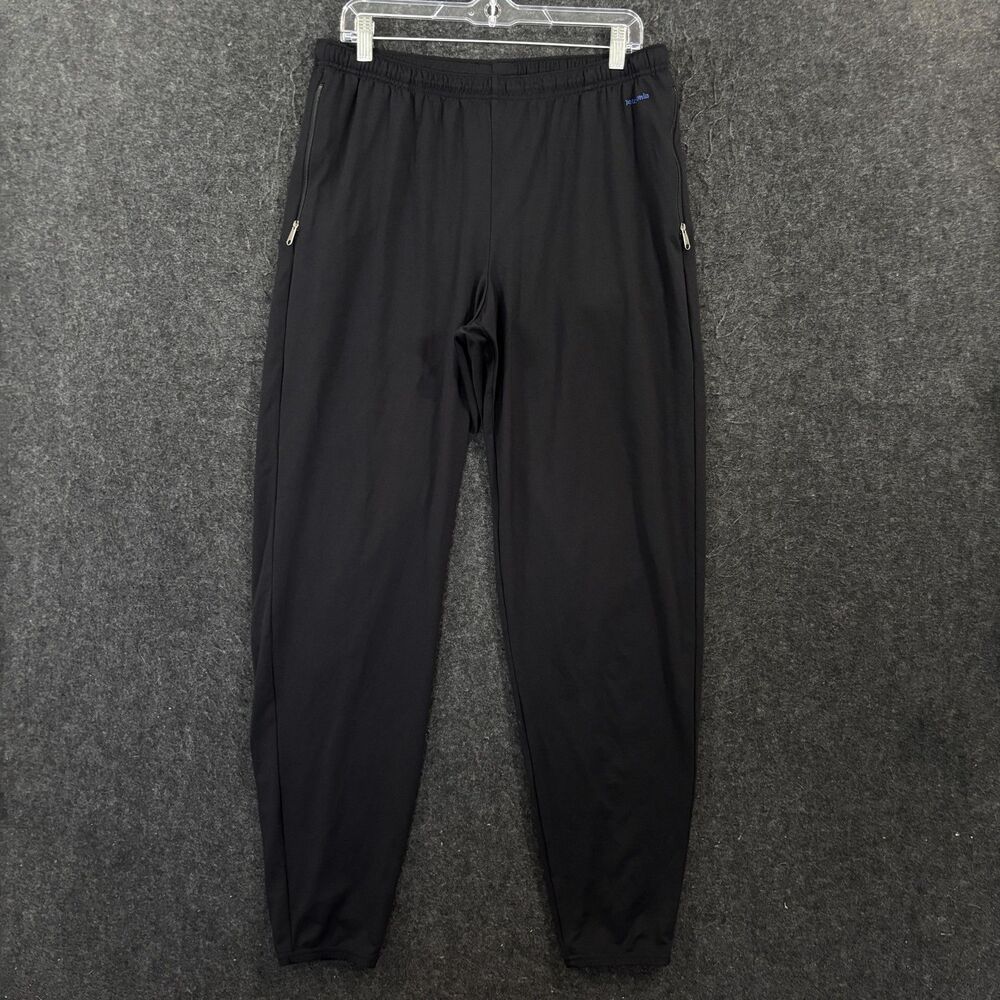 Vintage Patagonia Track Pants Men's XL Black Woven Joggers Zip Pockets USA